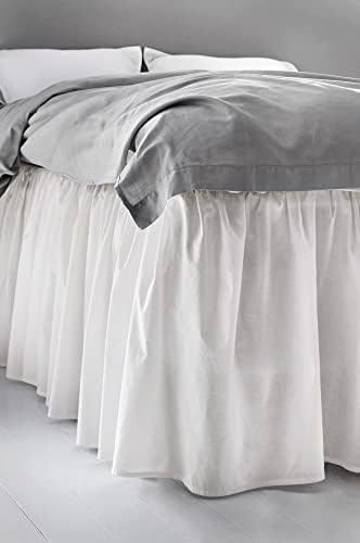 Jotex Zack Volant Betthusse - 100% hochwertige Bio-Baumwolle Bettrock fürBaby, ideal für Schlaftage im Sommer, feinste B