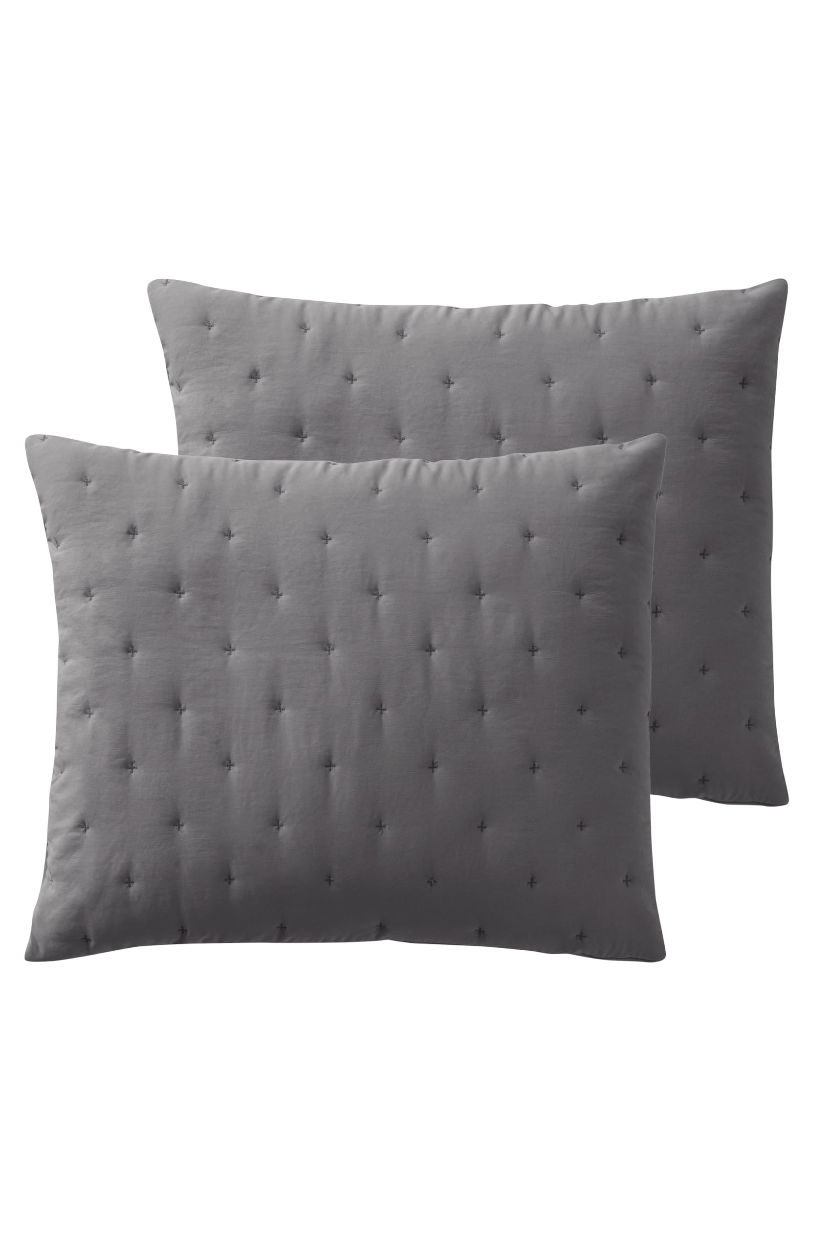 JOTEX Calm Kissenhülle 2er Set - Oeko-Tex® Standard 100 Zertifiziert - Hochwertiger Polyester Kissenbezug für Familie - 